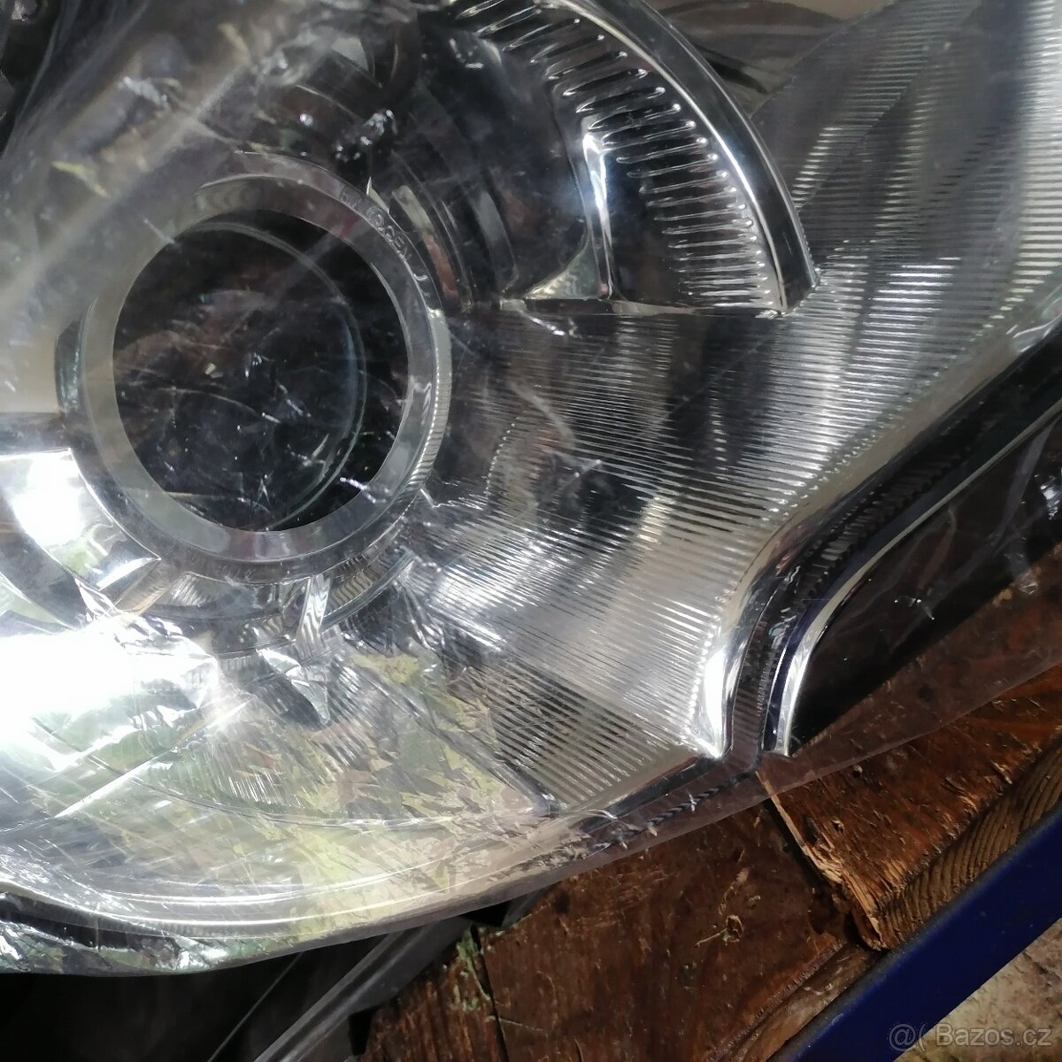 Světlomet pravý (spolujezdec) h7/h3, superb 2 předfl. - 3