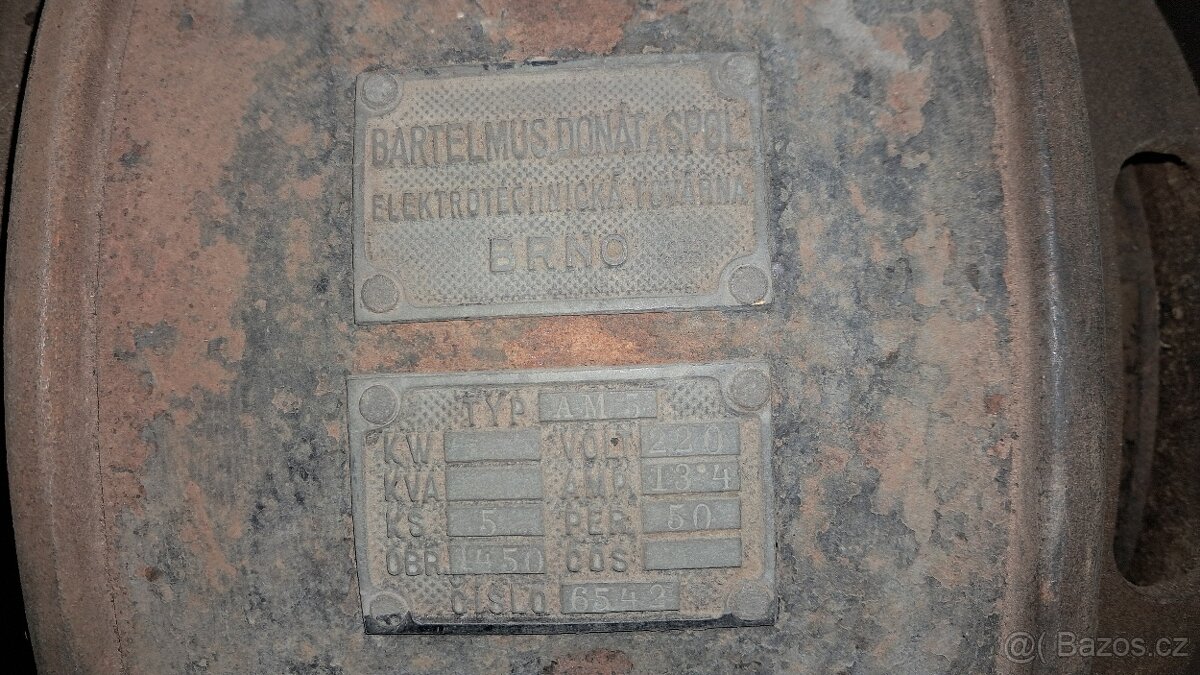Starý eletromotor - 3
