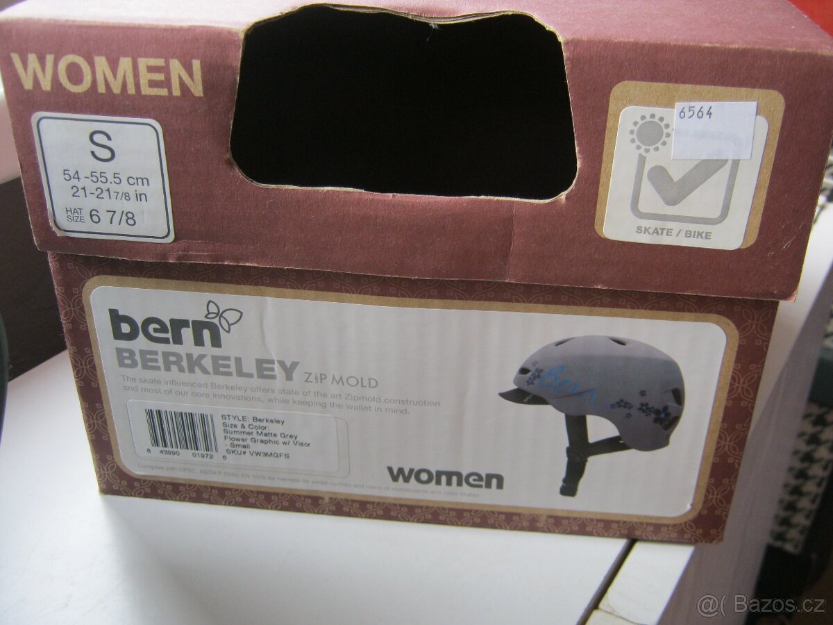 Nová dámská helma BERN Berkeley vel. S (54-55,5cm) - 3