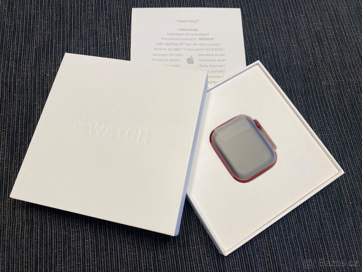 NOVÉ Apple Watch Series 7 45mm Product(RED) GPS - 3