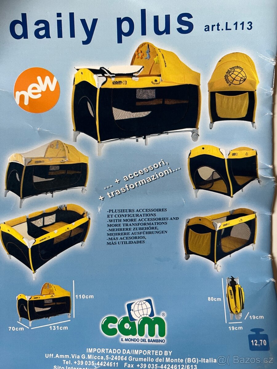 Cestovní postýlka - 3