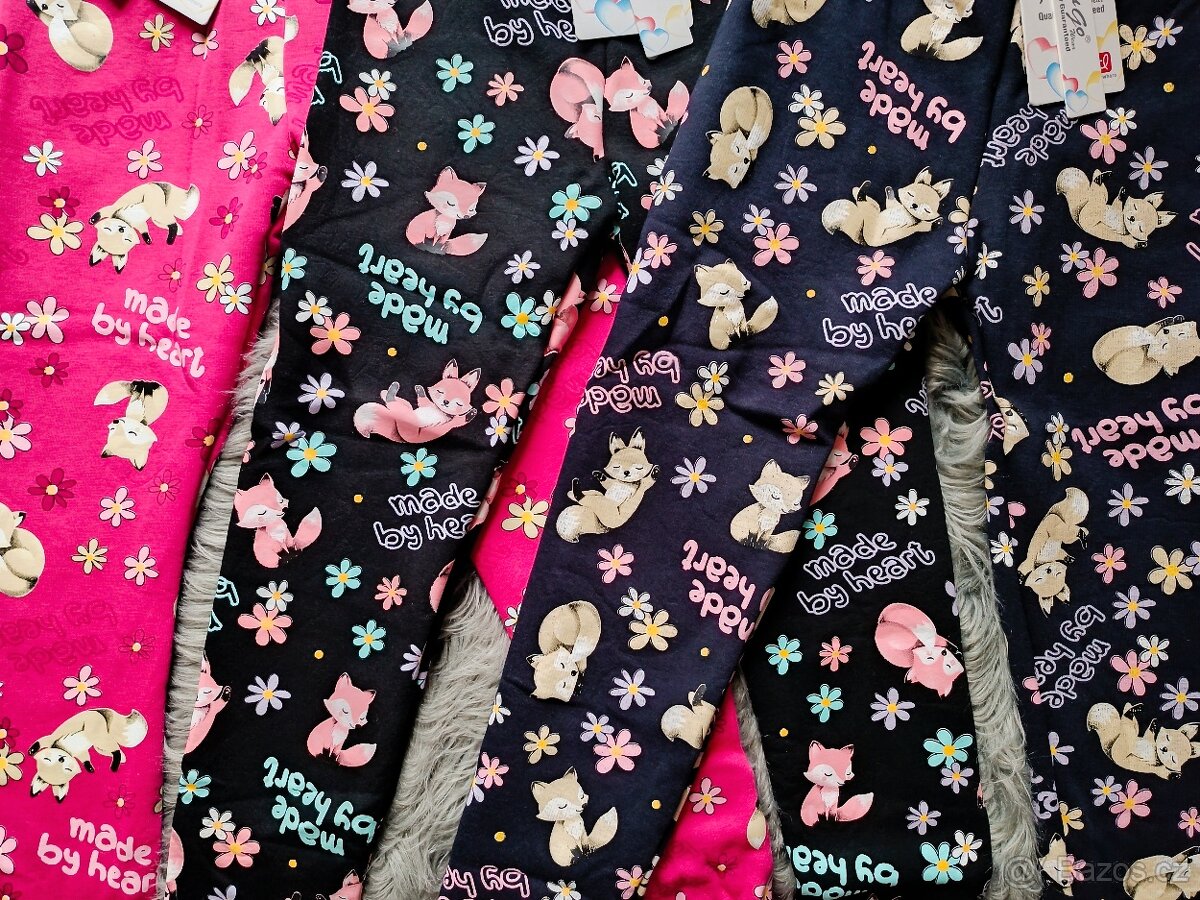 Zateplené dívčí legíny - 3