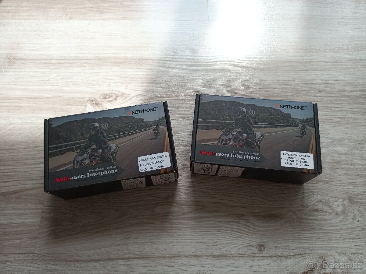 Vnetphone V6 - 2 Interkom Moto Bluetooth 5.1 1500M - 3