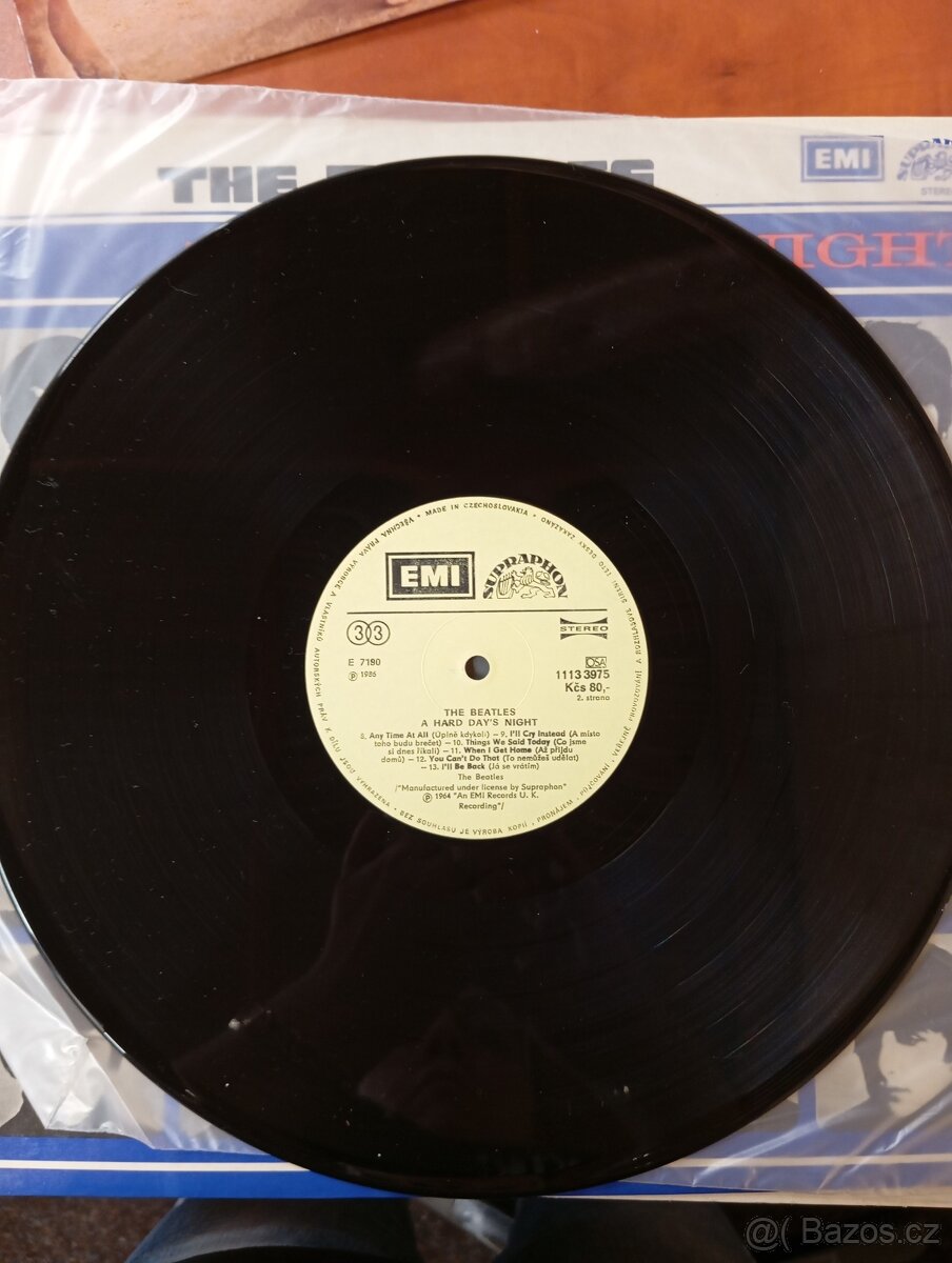 LP - The beatles - a hard day´s night - 3