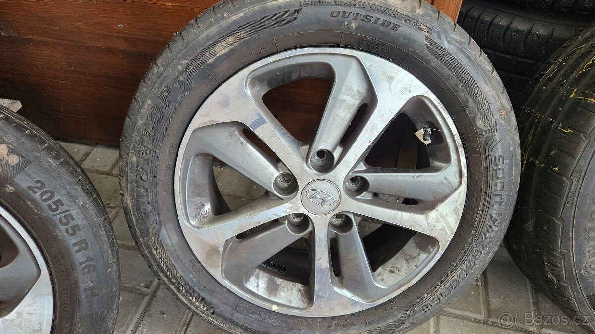 Letní Sada Alu 5x114.3 205/55 R16 Hyundai - 3