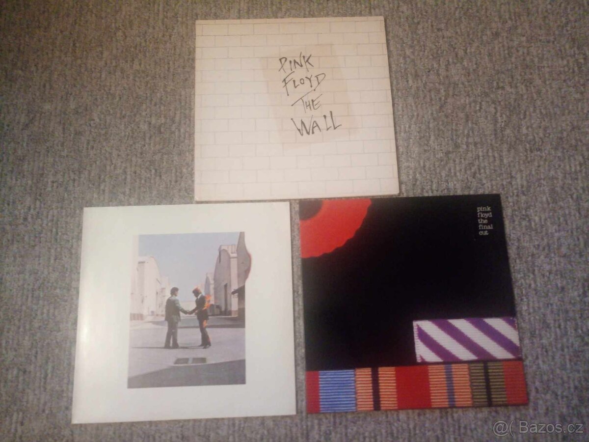 LP AC/DC, Jethro Tull, Slade, King Crimson, Pink Floyd, a CZ - 3