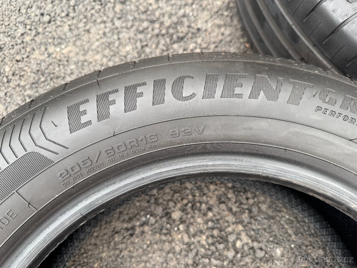 Letní Pneumatiky/Gumy/Pneu 205/65R16 2X GoodYear - 3