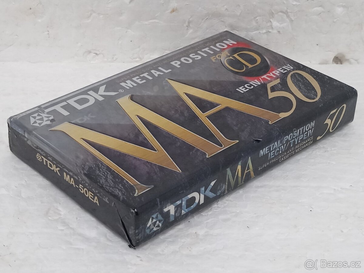 TDK MA50 MA-50EA METAL Retro Audiokazeta - 3