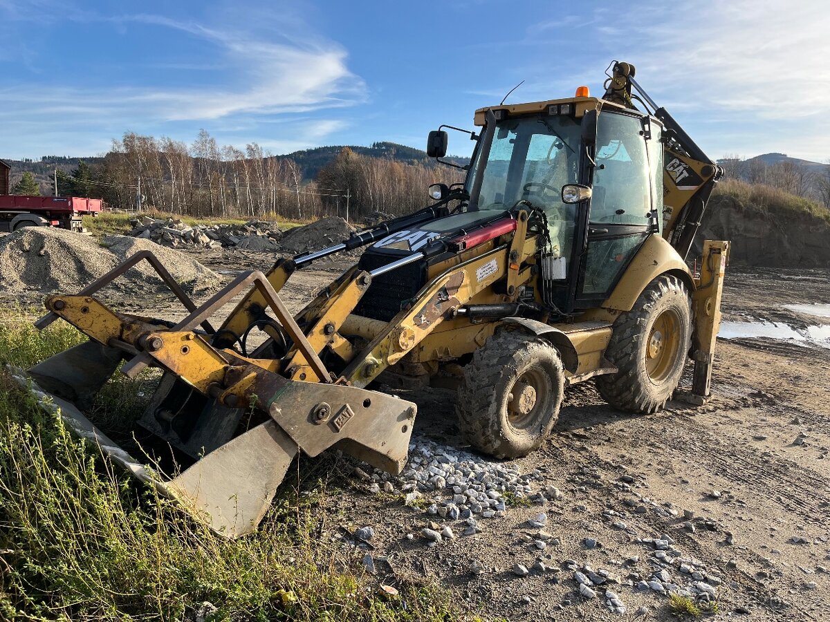 Caterpillar 428e traktorbagr - 3