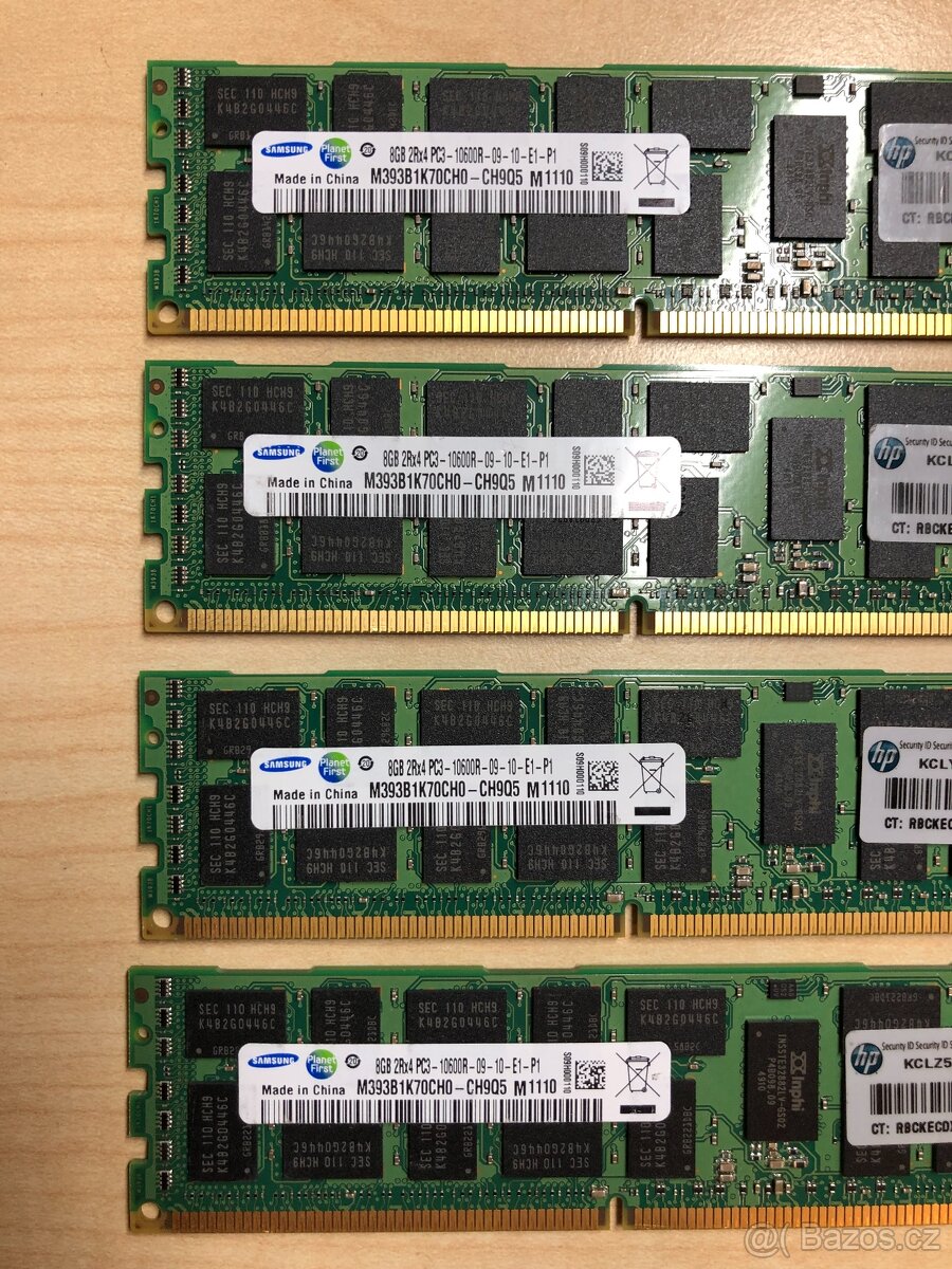 DDR3 ECC do serveru Samsung 2Rx4 PC3-10600R - 3