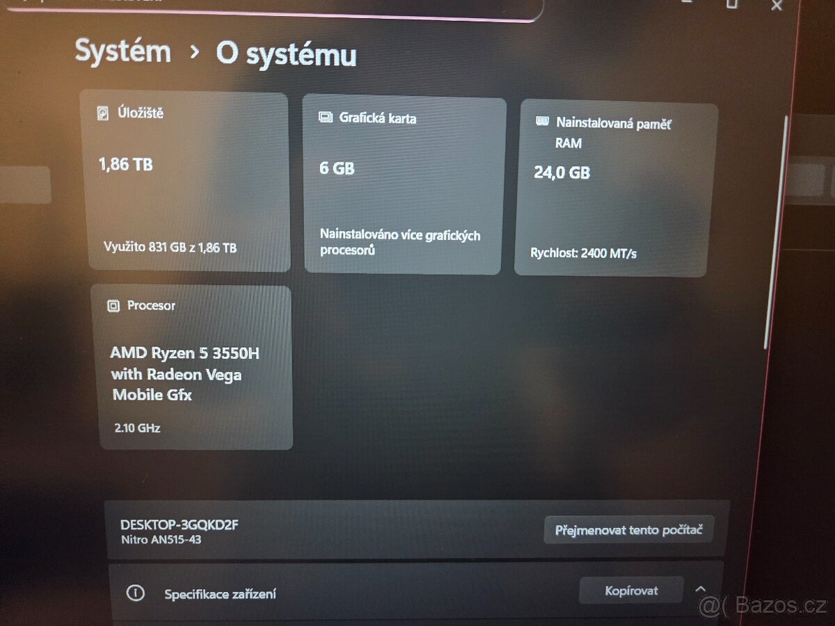 Acer nitro 5 - 3