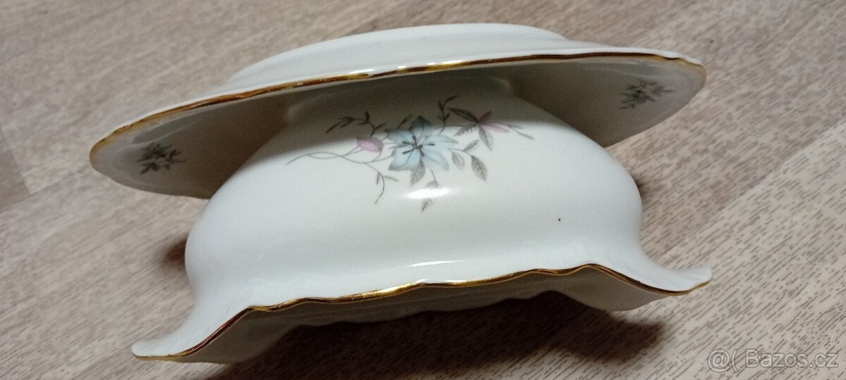 Omáčník s modrými květy - 3