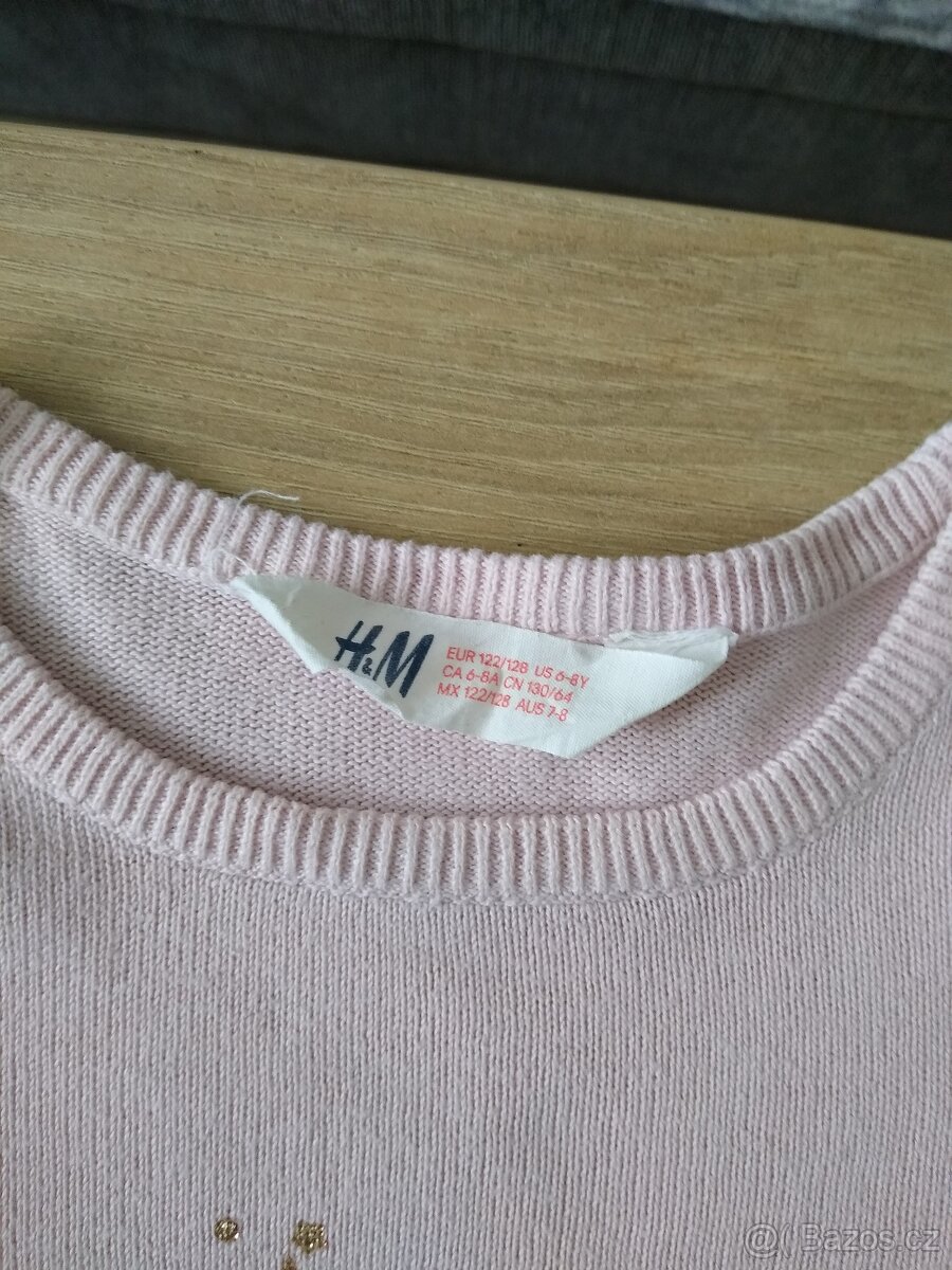 Prodám dětský svetřík vel.122/128 - 3