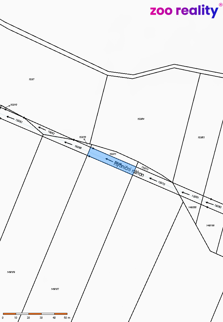 Prodej, Orná půda, 10 553 m2, Budiměřice - 3