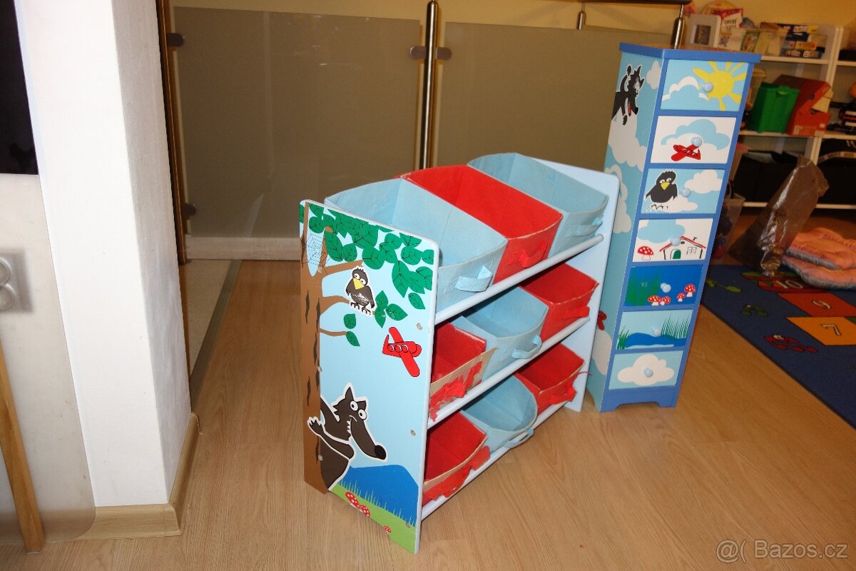 Lidl dětský úložný regál a šuplíky - 3