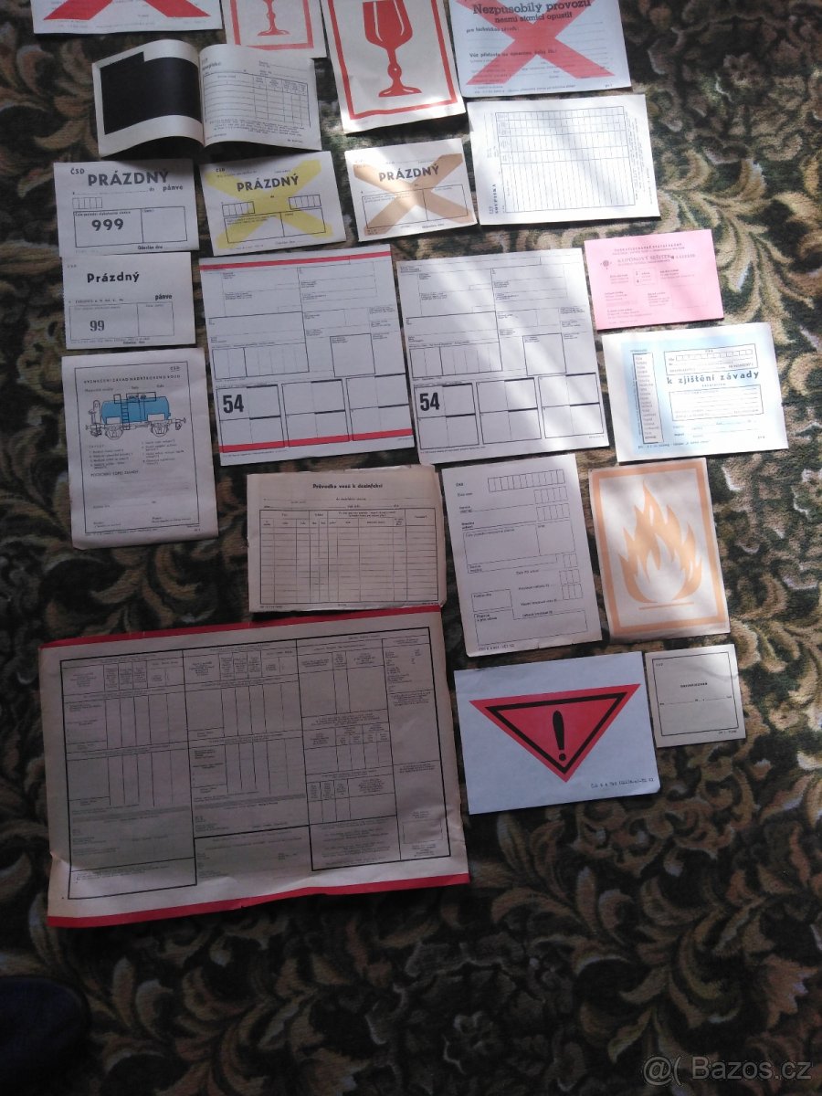 ČSD tiskoviny železnice - 3