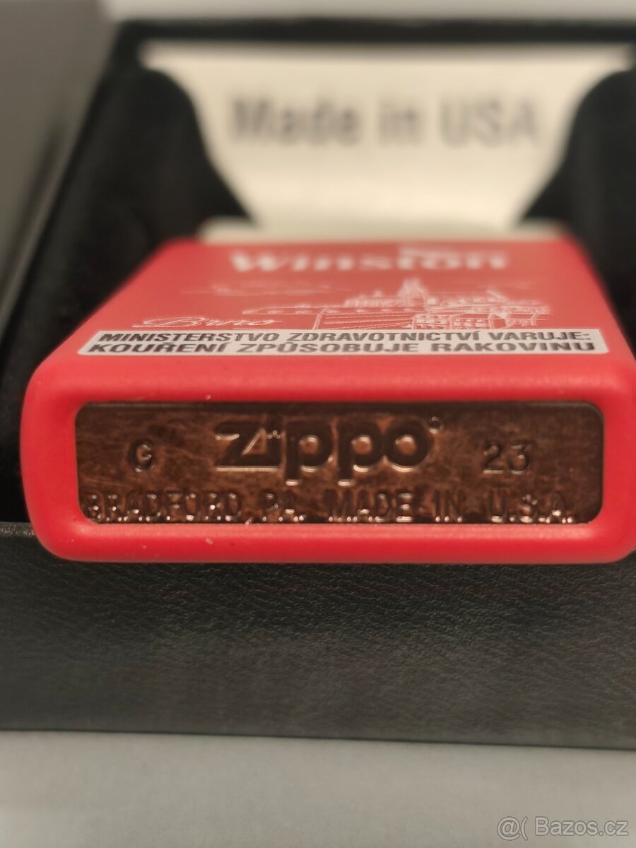 Zapalovač Zippo Winston Brno - 3