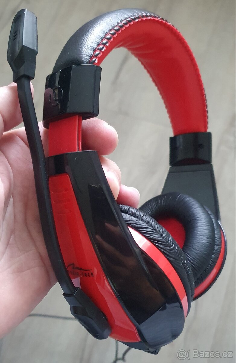 Herní sluchátka Media-Tech s USB - 3