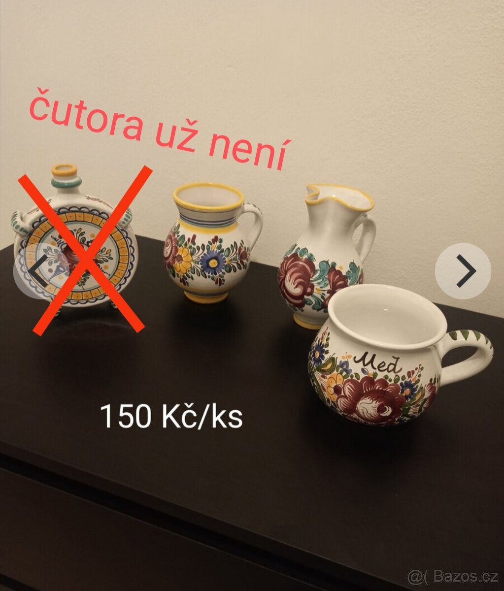 Tupeská keramika - sleva (možno se i domluvit) + dárky - 3