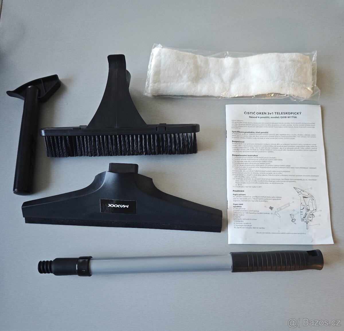 MAXXX Teleskopický čistič oken 3v1 - 3