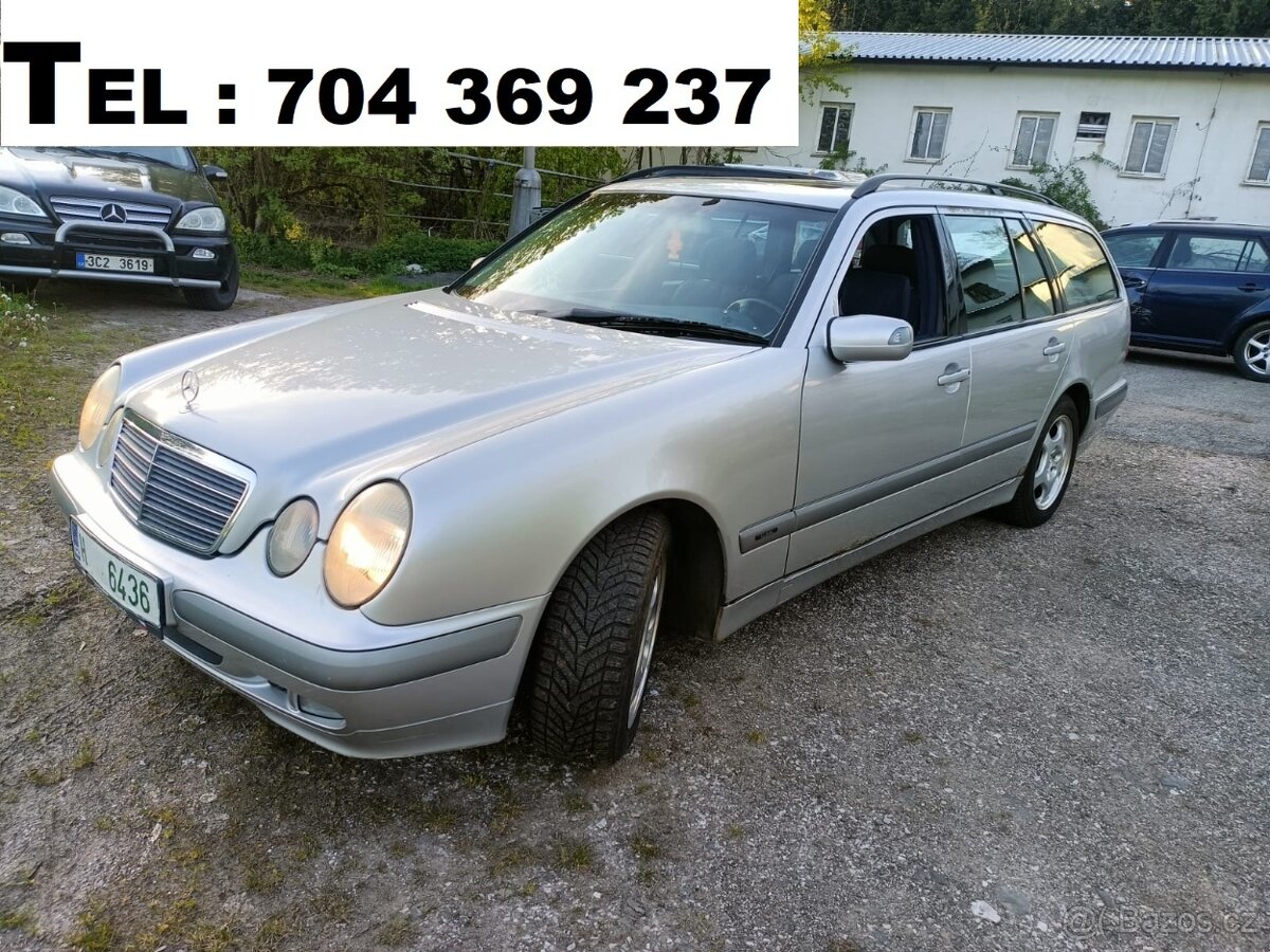 // Mercedes E 270 cdi, w210, 125kw, 2002 //DÍLY - 3