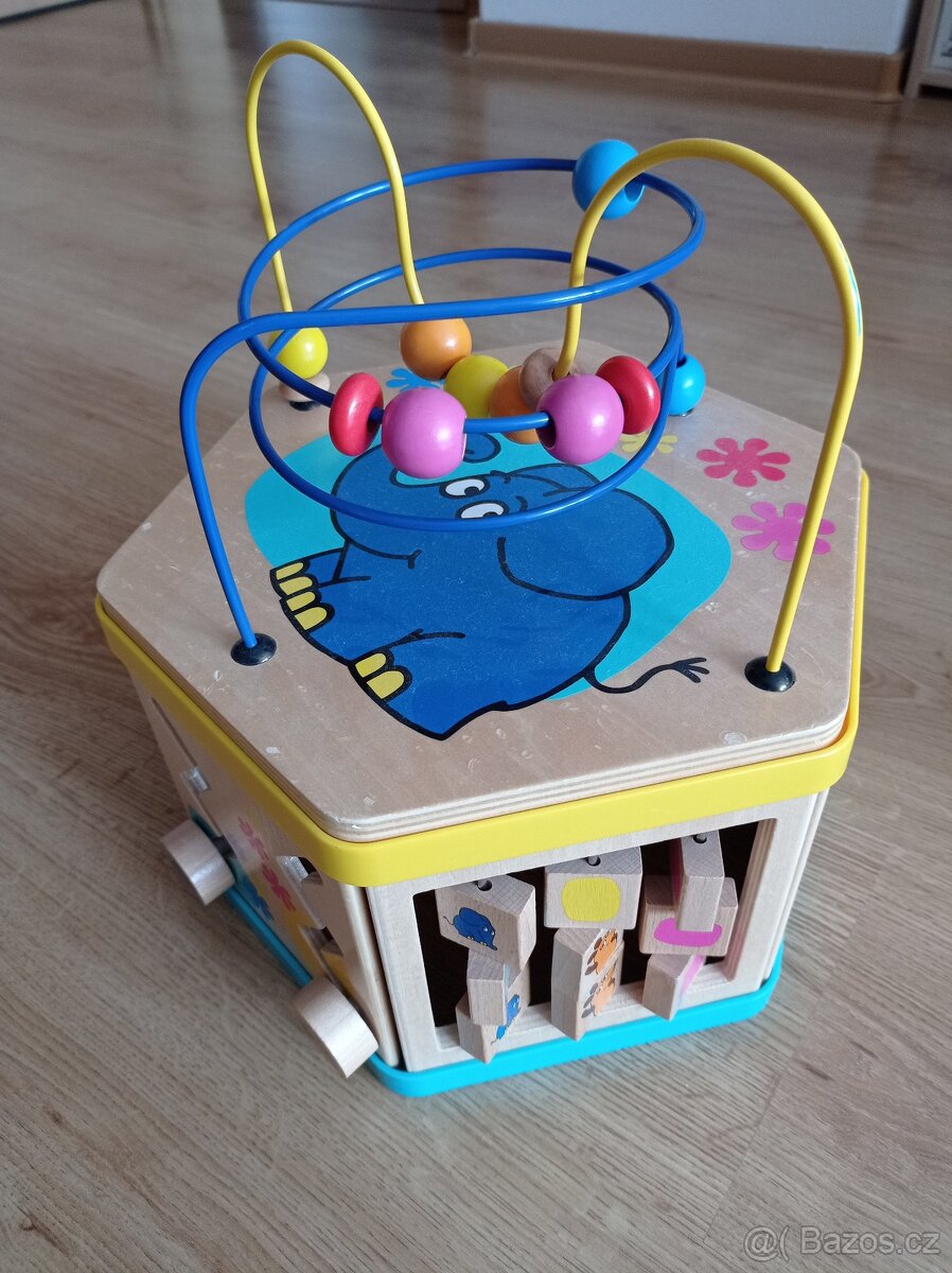 Dřevěná motorická kostka - 3