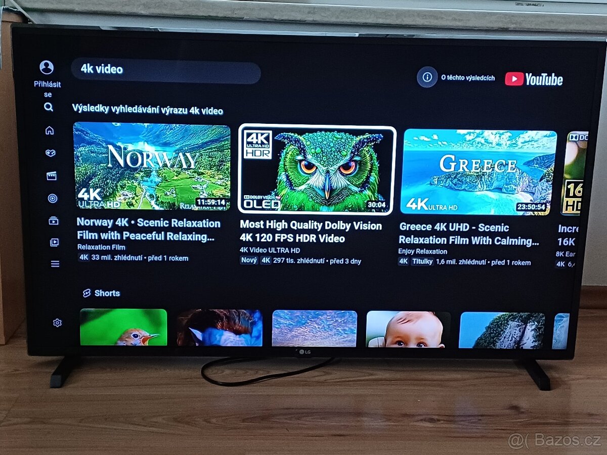 Smart TV LG 43UJ6307-úhlopříčka 108cm,Wi-Fi, DVB-T2 - 3