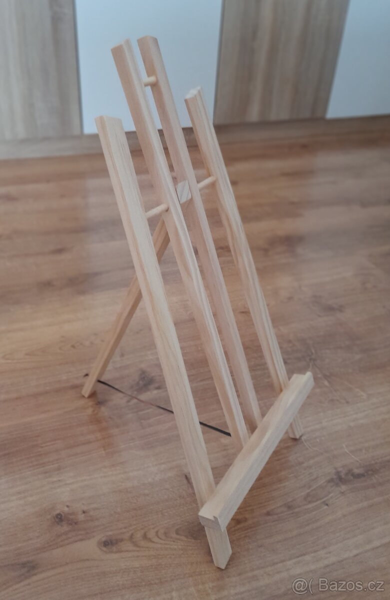 Malířský stojan dřevo 50 cm - 3