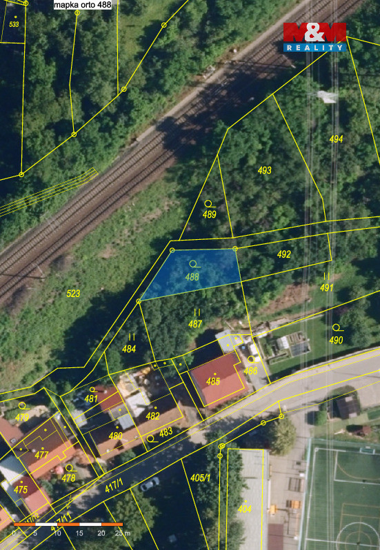 Prodej zahrady, 592 m², Brno - Obřany - 3