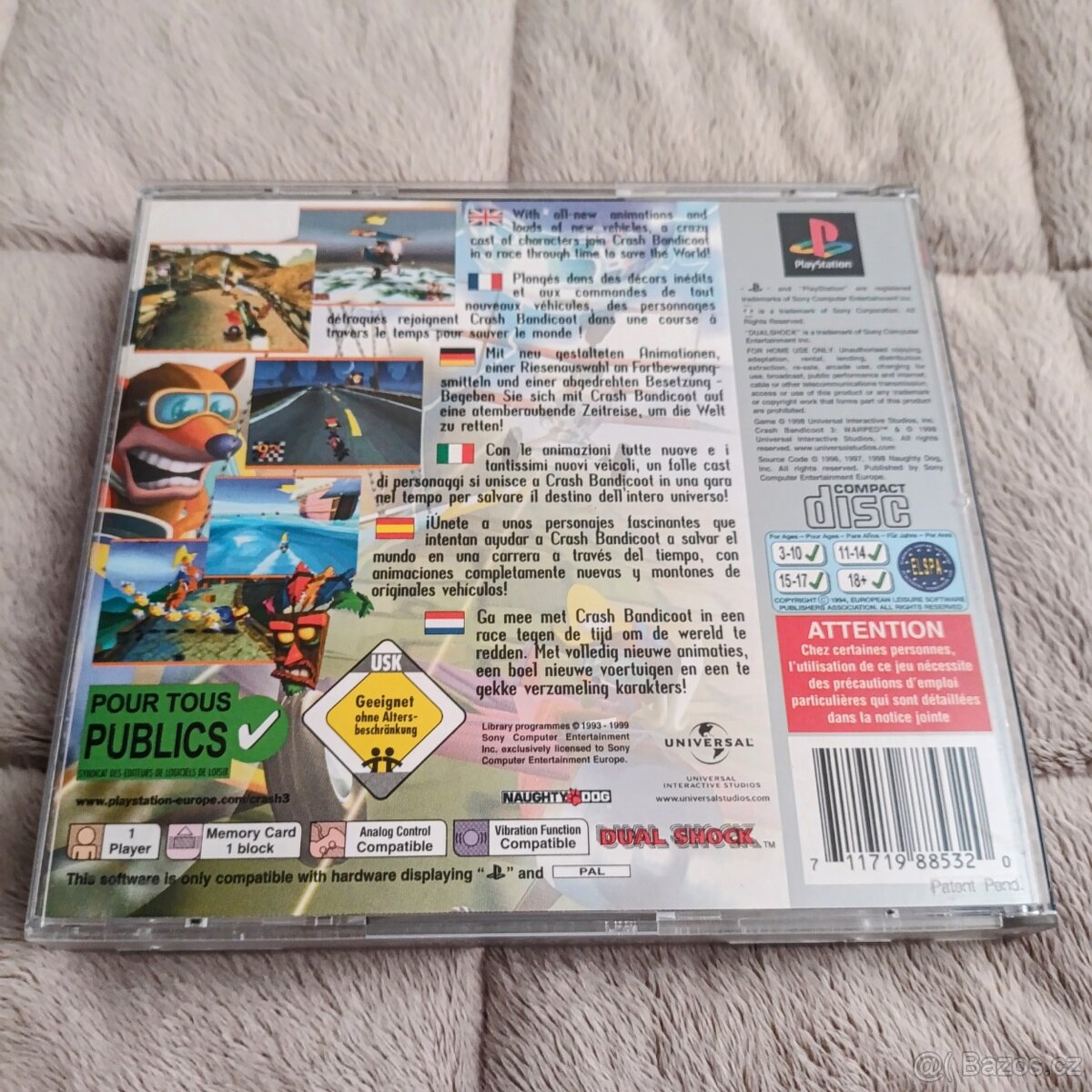 Crash Bandicoot 3 - Playstation 1 - 3