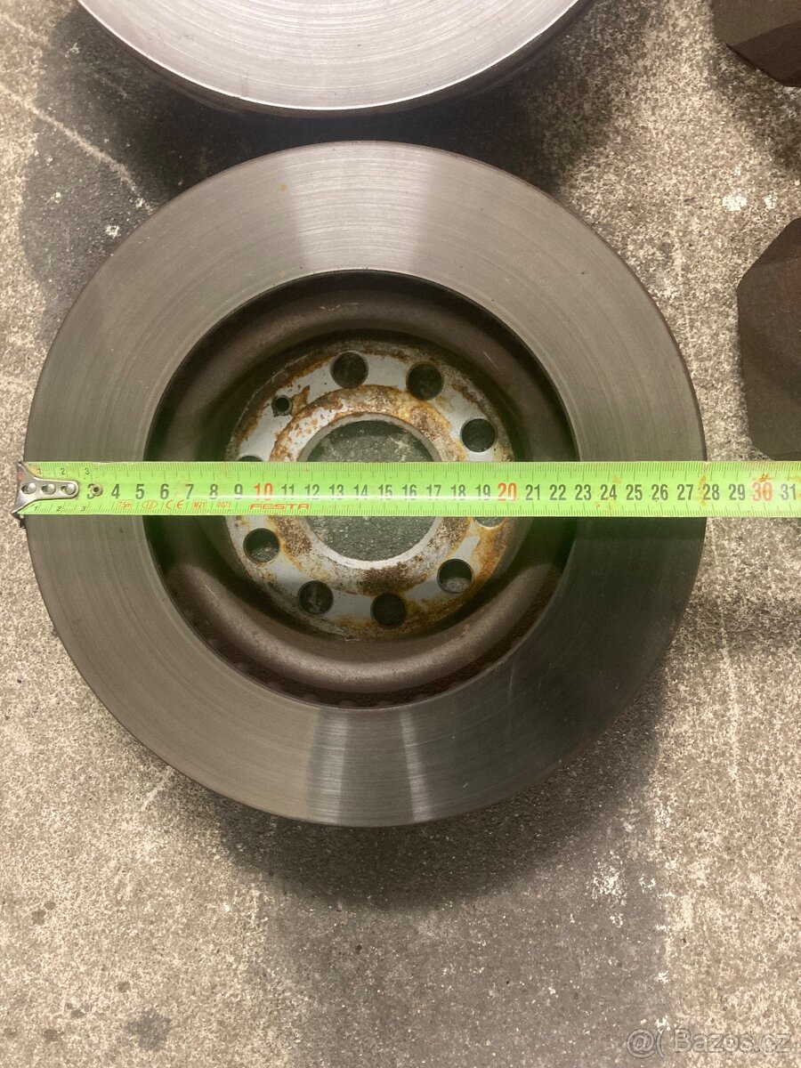 VW Caddy 1.6 TDI MY 2014 brzdové kotouče - 3