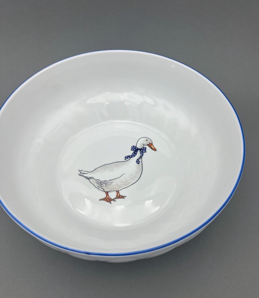 Zadělávací mísa s motivem hus - 3