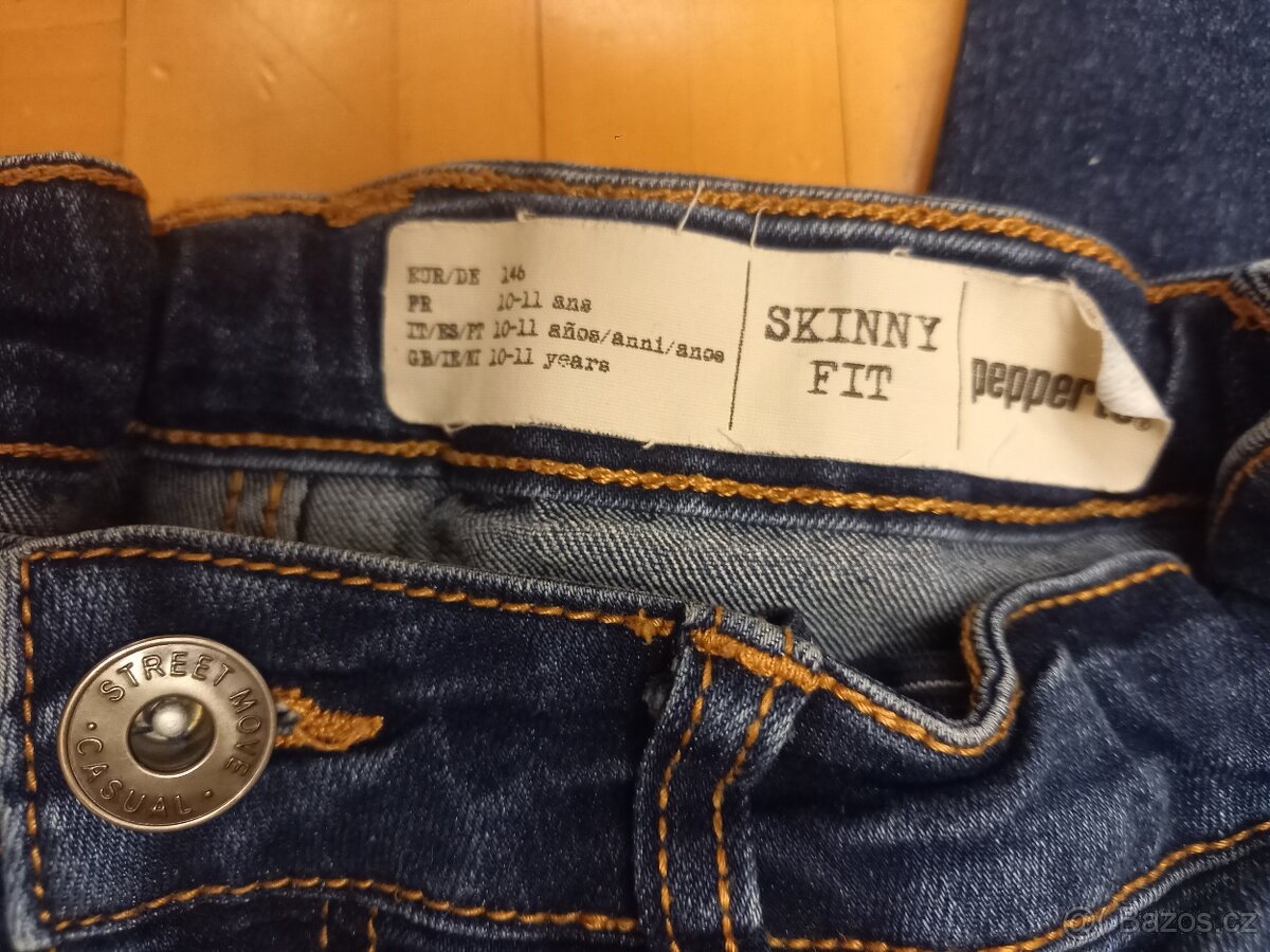 Chlapecké rifle/jeans/džíny velikost 146 - 3