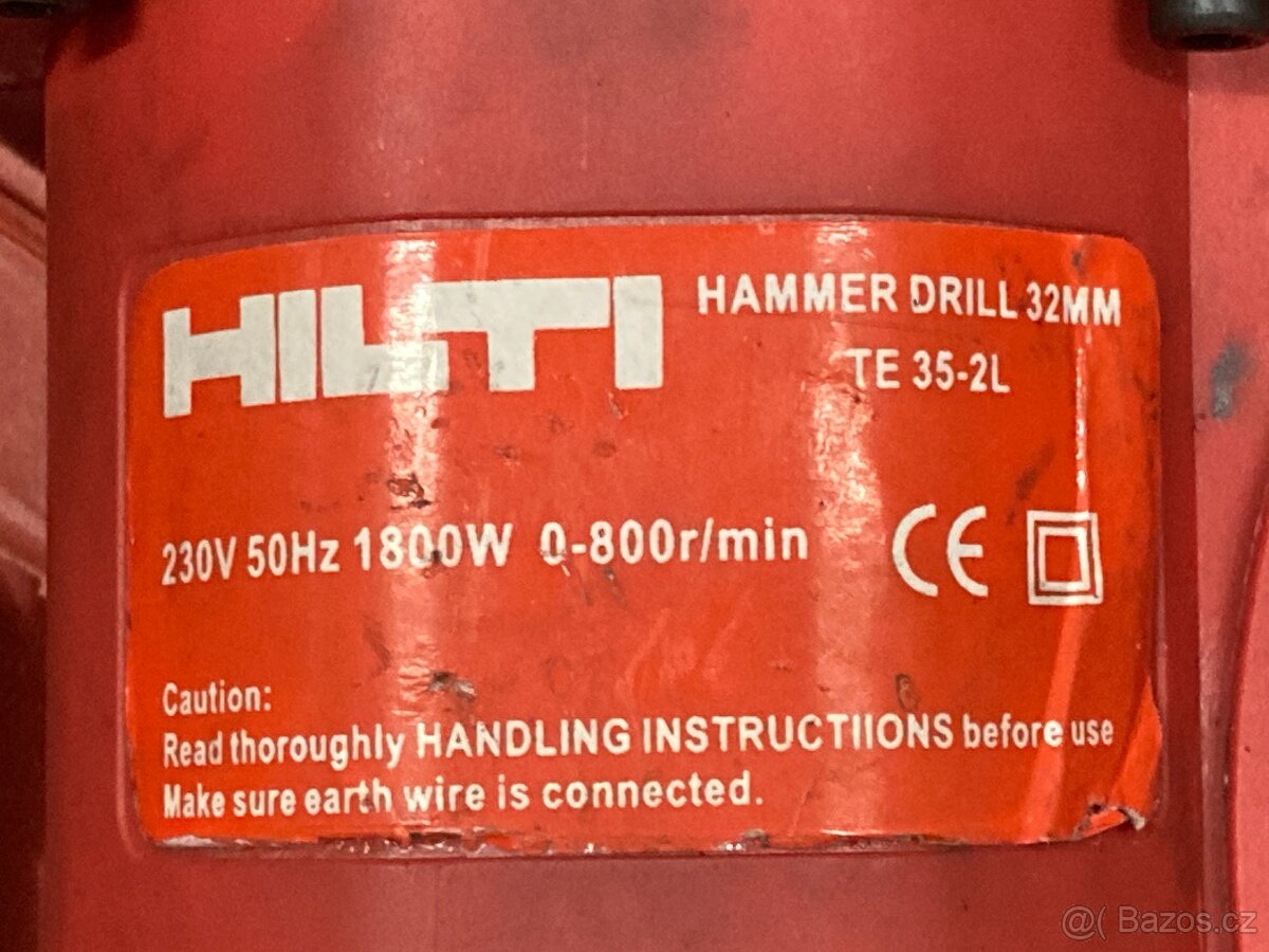 Bourací kladivo Hilti - TE35-2L - 3
