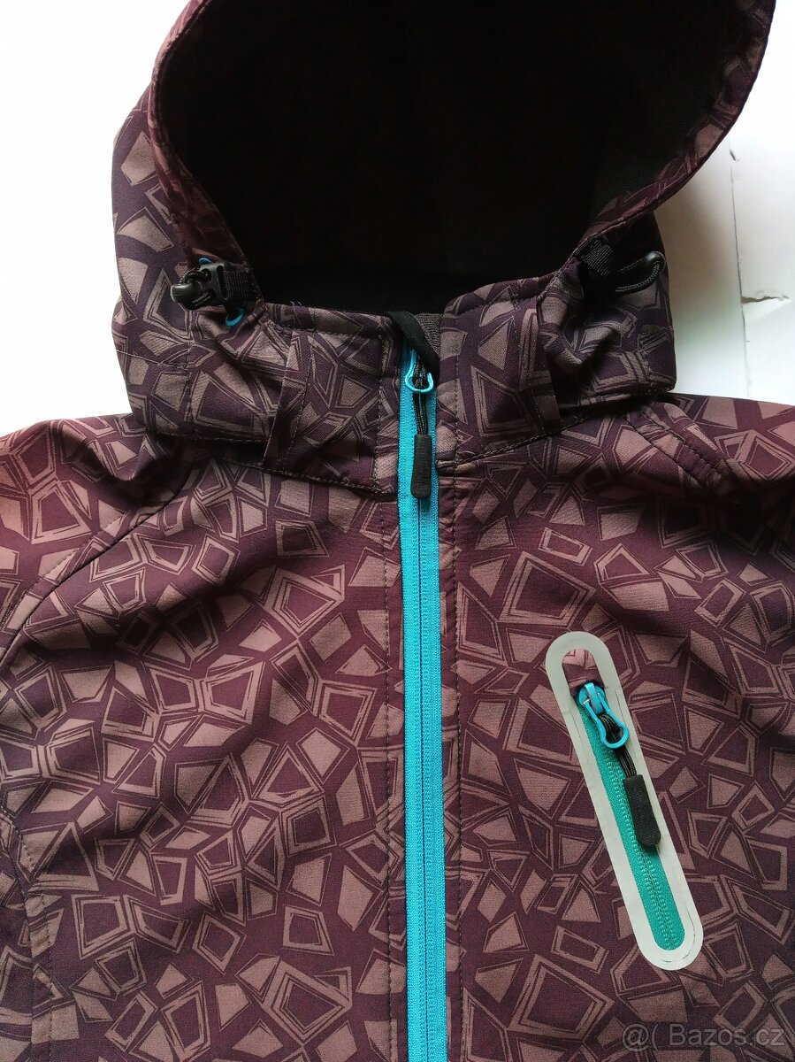 Softshelová bunda LEWRO ve. 140/146 - 3