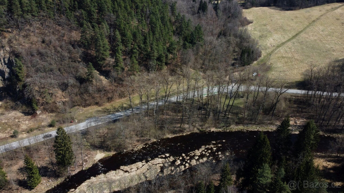 Komplex pozemků se staveb. potenciálem – Annín, Šumava – pohled 3