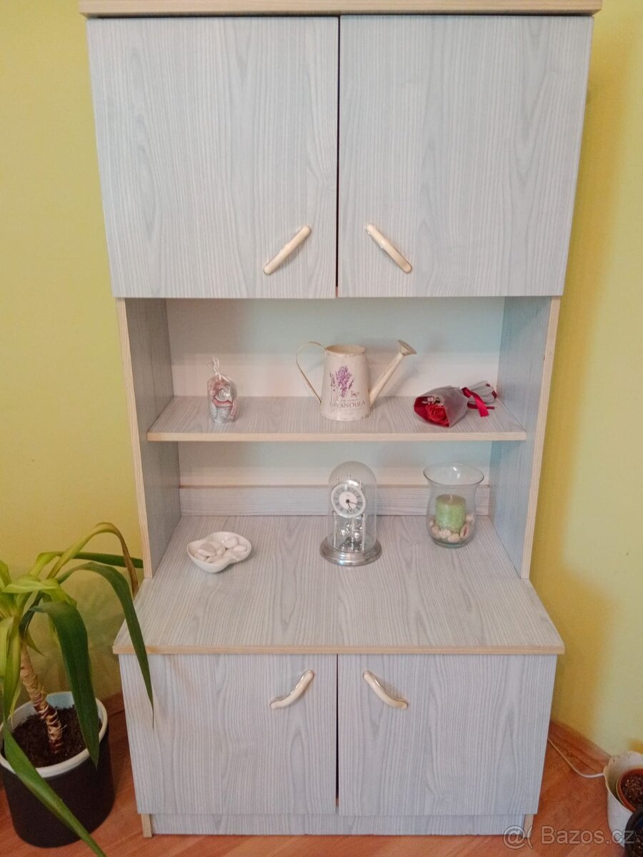 Obývací stěna - šedá - 3