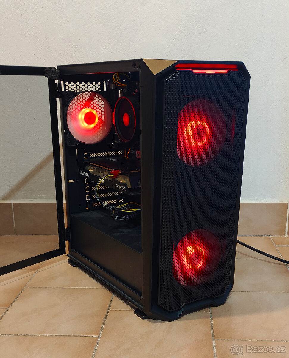Herní počítač s RX 6600 8GB, Ryzen 5 - 3