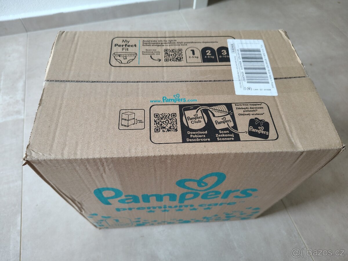 Pampers premium care vel.1 - 3