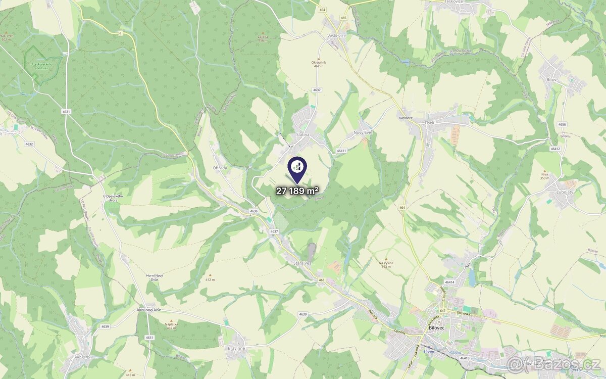 Prodej pole v k.ú. Slatina u Bílovce - 3