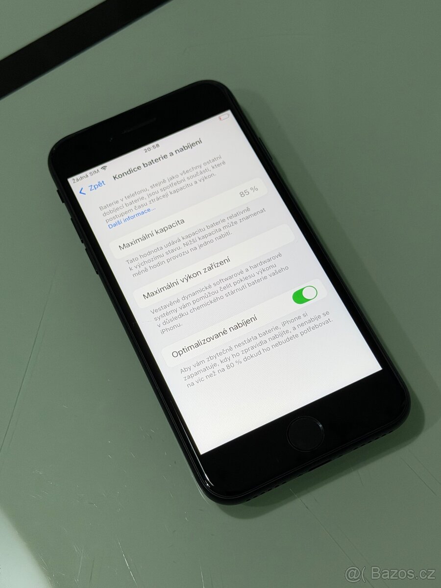 iPhone SE 2020, 85%🔋 - 3