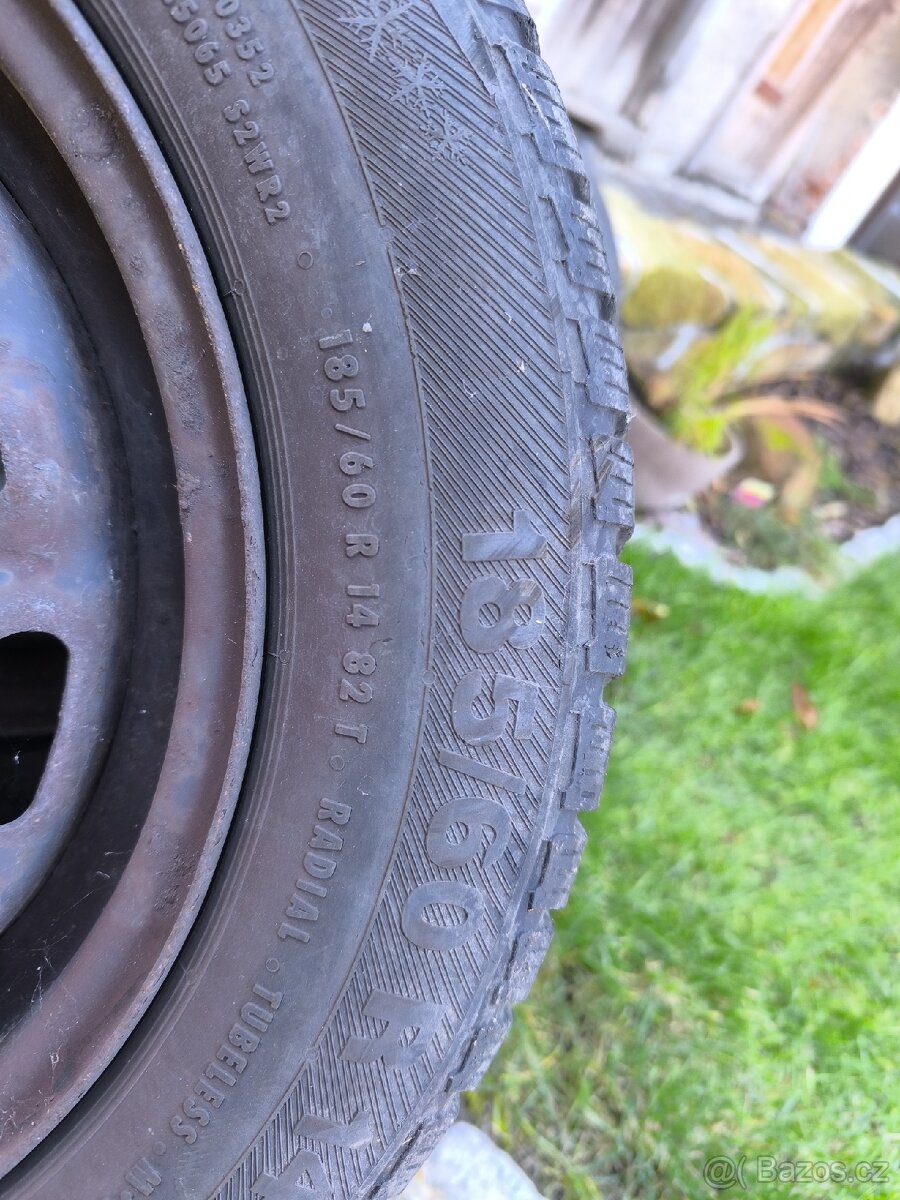 Prodám zimní sadu na fabia 1-rezervace - 3