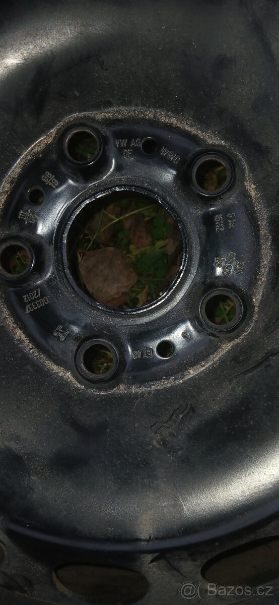 Plechové disky vw golf - 3