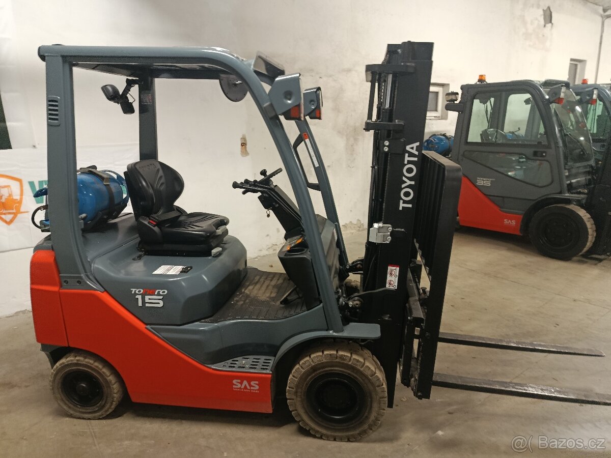 Vysokozdvižný vozík Toyota LPG VZV 02-8FGF15 - 3