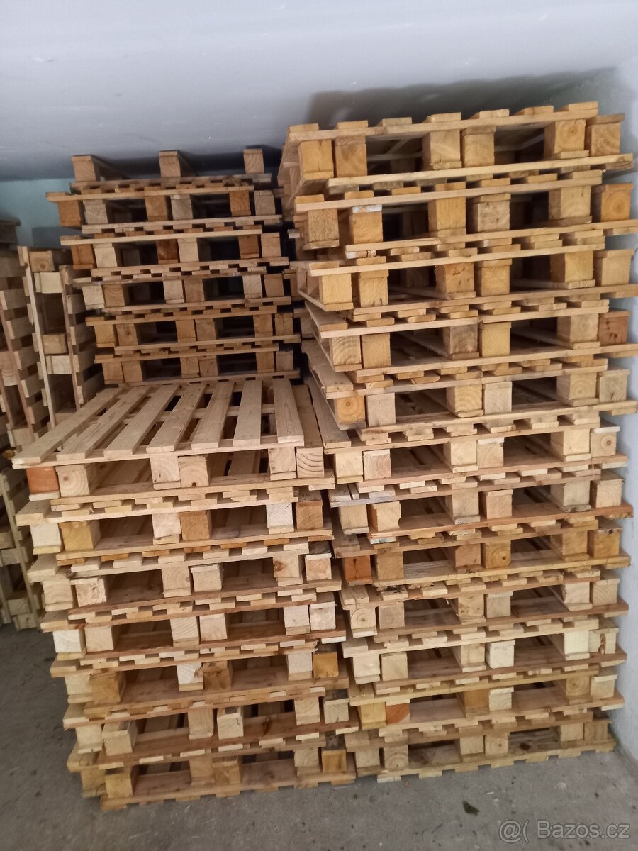 Palety 100/80 nové, celodřevěné - 3