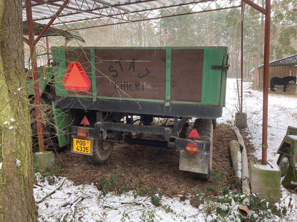 vlek za traktor 7,5t - 3