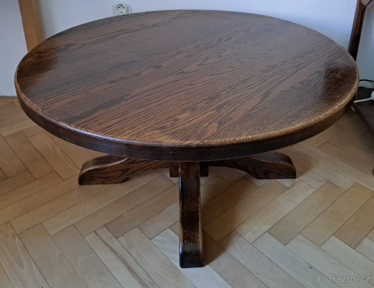 Starožitný konferenční stůl – masiv - 3