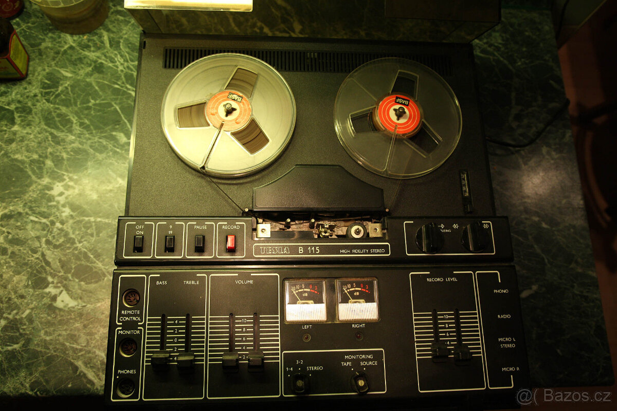 Tesla B 115, kotoučový magnetofon - 3