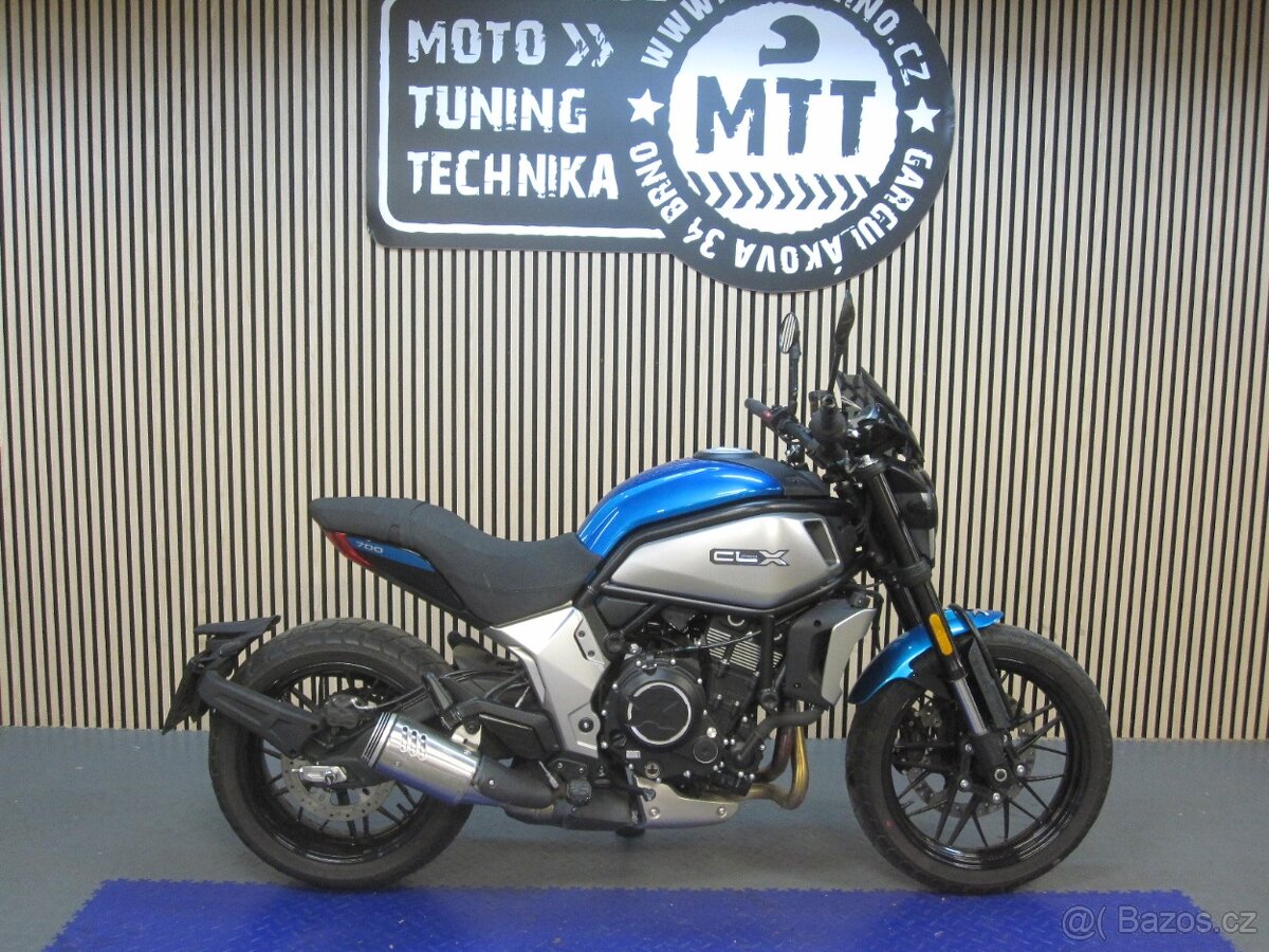 CFMOTO 700CL-X Heritage (modrý) - 3