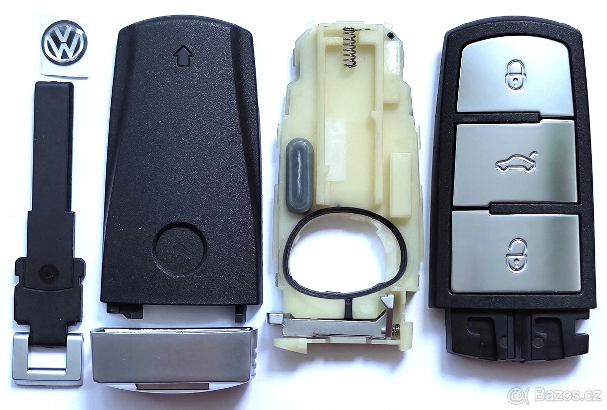 Klíč Volkswagen Passat B6 / B7 Cena za 1 kus = 250kč. Klíč - 3